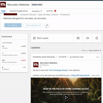 How to use LinkedIn Reactions for Recruiters and Staffing Agencies
